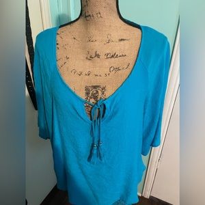 Women’s Teal Blouse